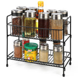 2-tier freestanding spice rack