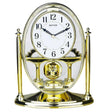 Rhythm gold pendulum mantel clock