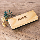 SOKA Wooden Blackboard Eraser with Wool Felt Pad – Chalkboard & Whiteboard Cleaner for Kids and Adults
