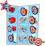 Fantasticats Super Duel Target Stunt Playset – Head-to-Head Stunt Toy for Kids