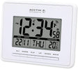 Radio-controlled LCD alarm clock