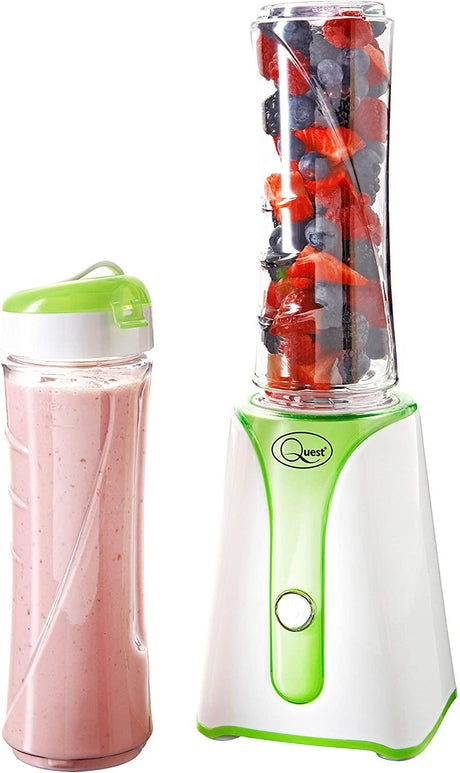 Quest personal blender green and white