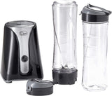 Quest Slimline Personal Blender with BPA-Free Bottle – Smoothies & Shakes, Black & Grey