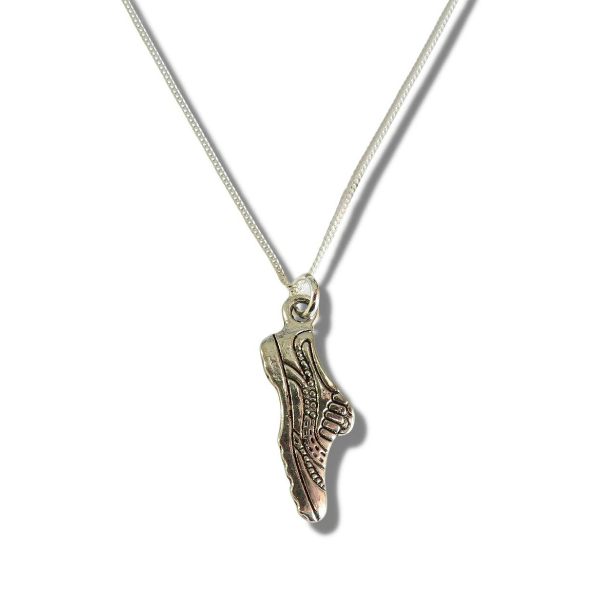 Aye Do Gifts Running Shoe Silver Necklace – Sporty Pendant Jewellery Gift