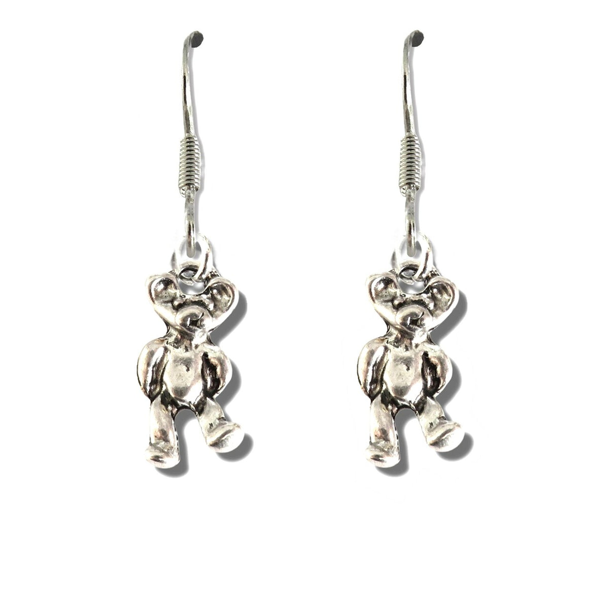 Aye Do Gifts Girls Teddy Drop Earrings – Cute Teddy Bear Charm Earrings Gift