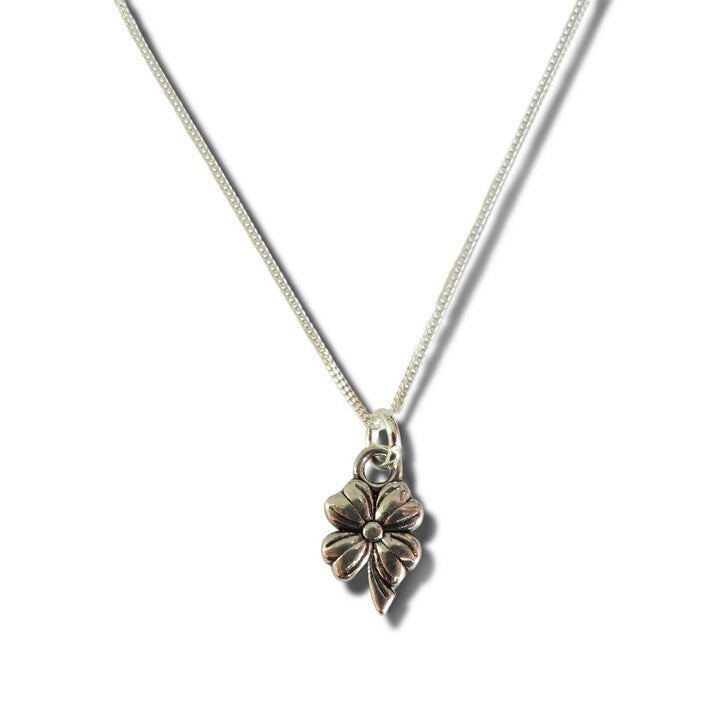 Aye Do Gifts Flower Silver Necklace – Pretty Floral Pendant Jewellery Gift