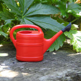 Whitefurze G28WC 6L Watering Can with Detachable Sprinkler Rose – Wraparound Handle, Indoor & Outdoor Use, Red