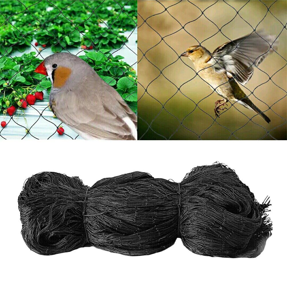Garden Habitats Anti-Bird Garden Netting, 2m x 10m Rolls, Pack of 10 – Fine Mesh Plant, Pond & Crop Protection