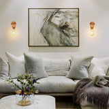 Rose Gold Retro Metal Wall Light