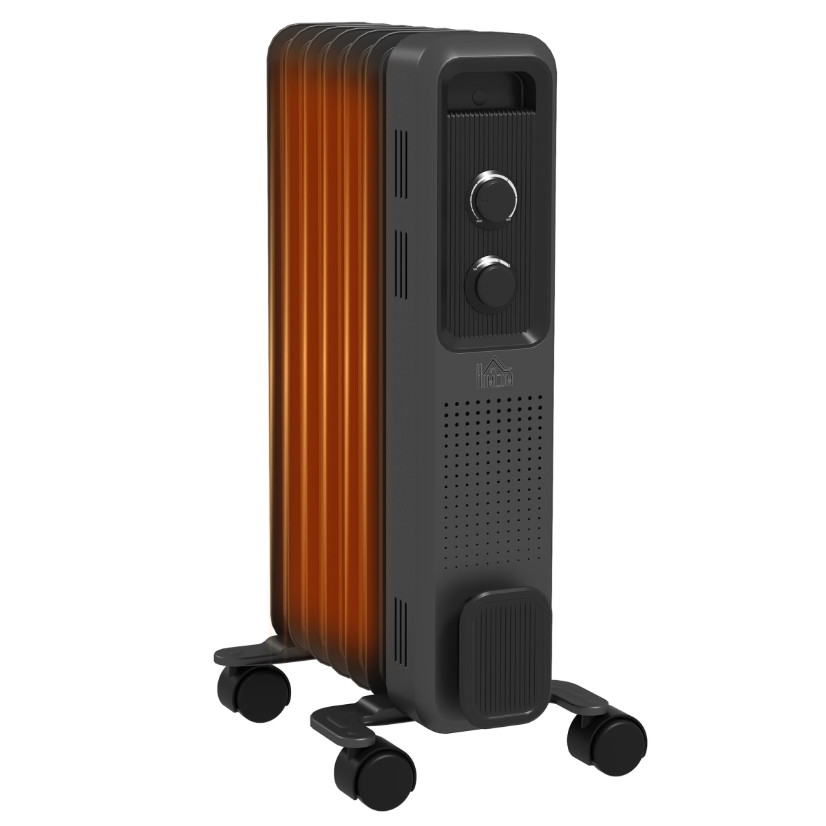 9-fin oil filled radiator heater