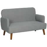 HOMCOM sofa styled in a small living room