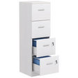 4-drawer locking filing cabinet