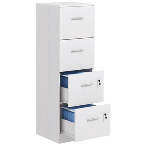 4-drawer locking filing cabinet