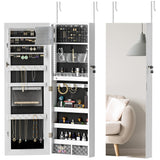Mirrored jewellery cabinet