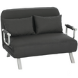 HOMCOM sofa bed converted into a single bed