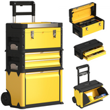 3-tier stackable steel tool box