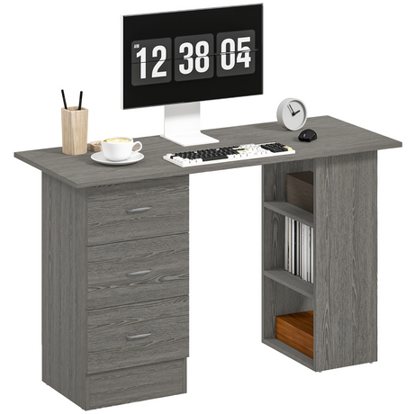 120cm grey computer desk