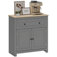 Grey sideboard with drawer