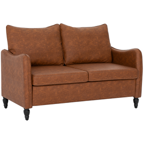 HOMCOM sofa side angle view