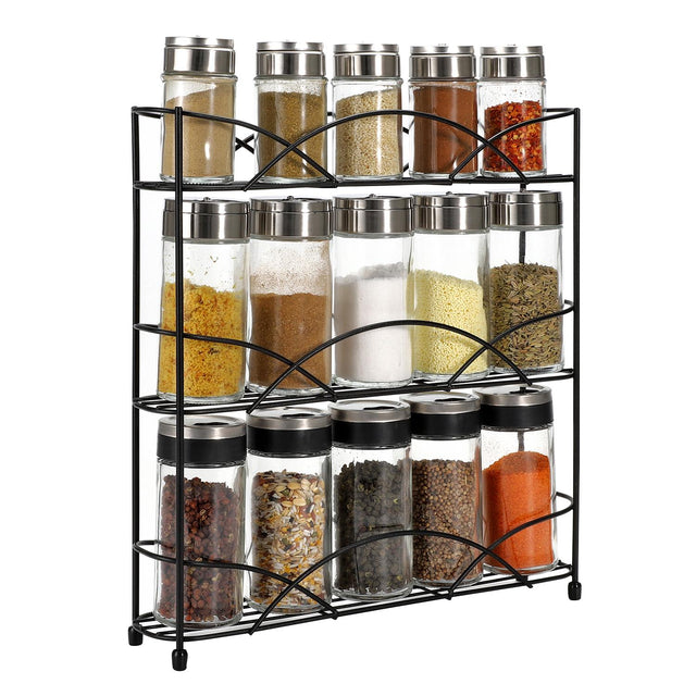3-tier freestanding spice rack