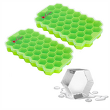 Hexagon silicone ice cube trays