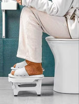 Avilo Foldable Toilet Foot Perch – Toilet Stool to Help Alleviate Constipation Discomfort