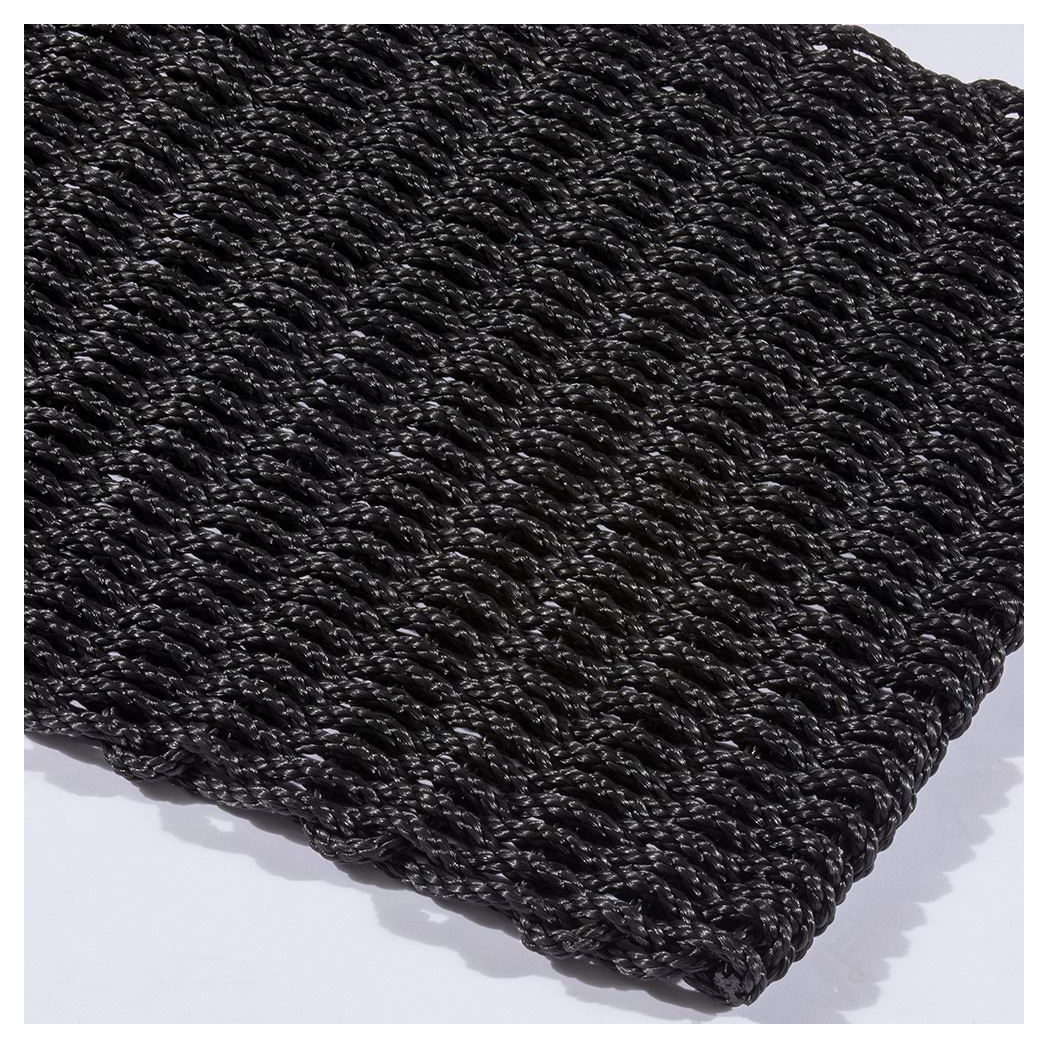 Didsbury Braided Doormat, 45 x 75cm – Charcoal