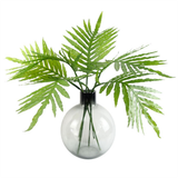 Leaf Pack of 6 Artificial Monstera Cheese Plant Leaves, 95cm – Wired Stems for Arrangements, Green