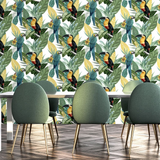 Arthouse Toucan Jungle Wallpaper – Paste the Paper Tropical Feature Wall Covering, Multi