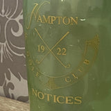 Decorative Clear Glass Bottle Vase