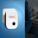 Avilo Plug-In Ultrasonic Pest Repeller, Set of 3 – Mains-Powered Rodent and Bug Repellers, 120m² Coverage