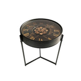 MSL 55cm Hand-Finished Gear Clock – Decorative Table & Wall Clock, 1 x AA Battery