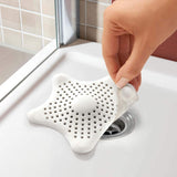 Avilo Drain Cover Stars, Set of 3 – Flexible Silicone Sink and Bath Drain Covers