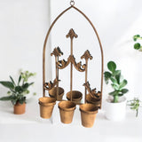 Stylish & Elegant Wall Mirror with Triple/Single Planter
