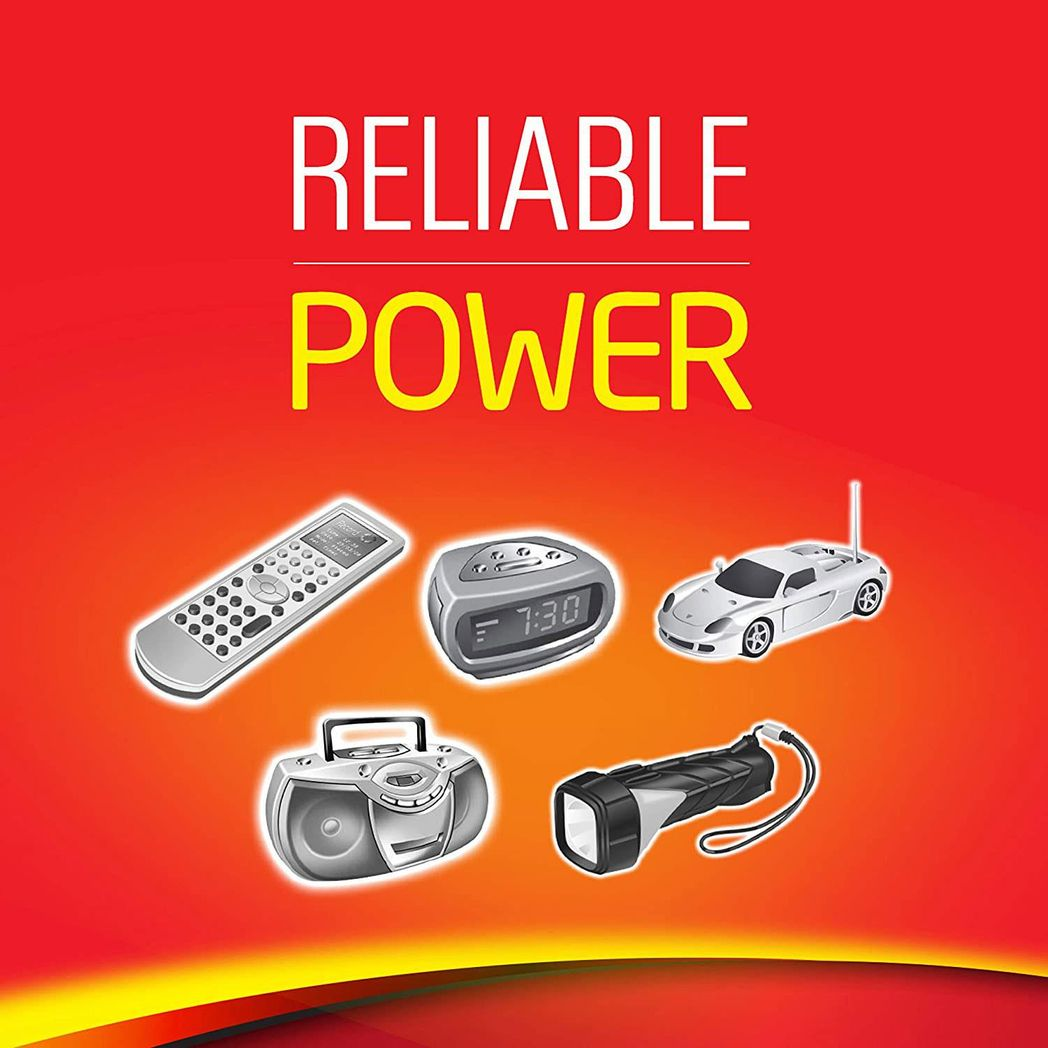 Eveready Gold Alkaline AAA/LR03 Batteries, 8 Pack (4 + 4) – Long Shelf Life Power for Remotes & Toys