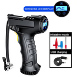 Avilo 120W Rechargeable Tyre Inflator – Portable Car Tyre Pump (C232540)