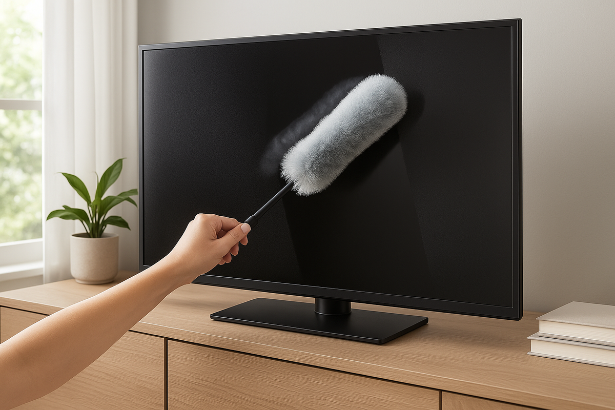Avilo Big Screen Duster – Keep Large PC and TV Screens Dust Free