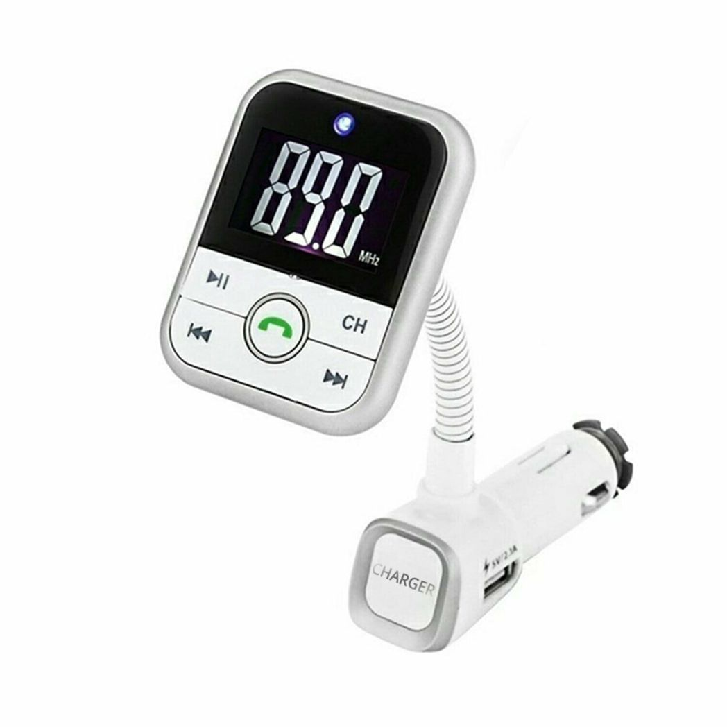 Aquarius Bluetooth Car Kit with FM Transmitter, MP3 Player & 2.1A USB Charger – Hands-Free Calling