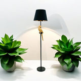 AcaciaHome 164cm Parrot Floor Lamp with Black Drum Shade – Modern Bird Design Standard Lamp