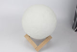 Moon Lamp with stand – White