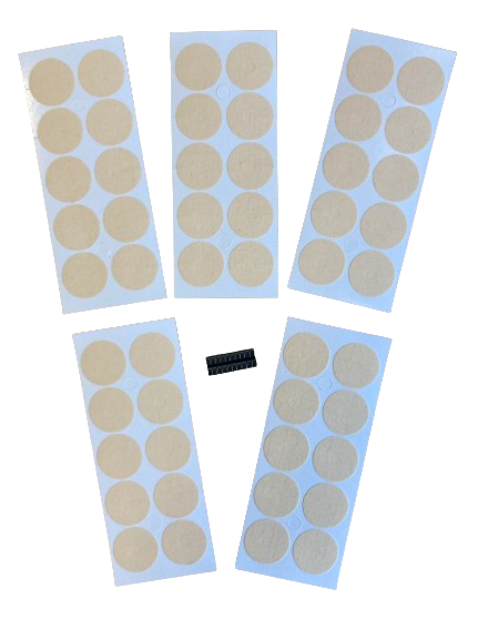 Avilo Magnetic Plaster Tape, Set of 50 – Self-Adhesive Magnetic Patches