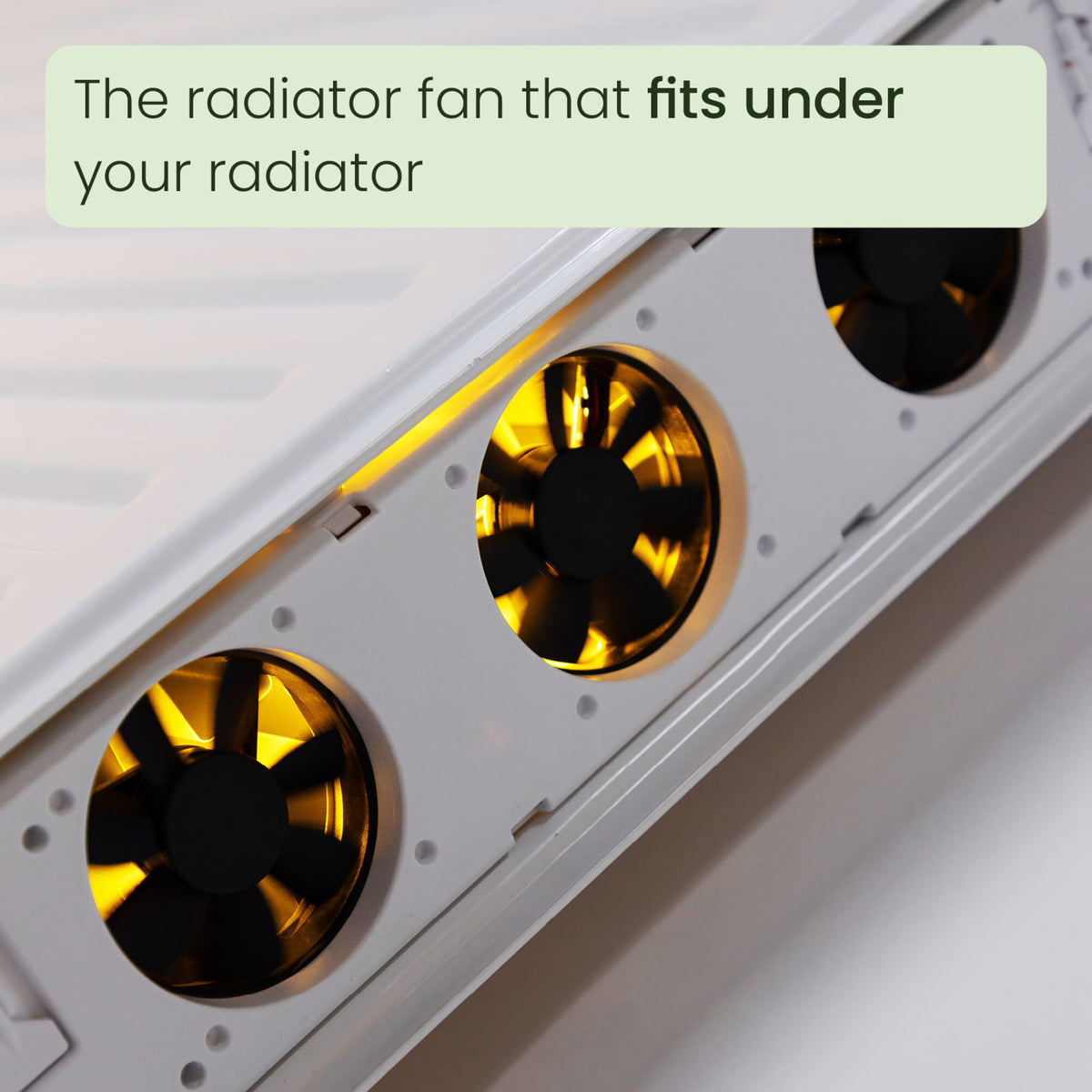 SpeedComfort Radiator Booster Fan Trio Set – Spread Warm Air Faster, Quiet Heating Helper