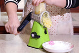 Avilo Table Top Hand Crank Cutter and Slicer – Kitchen Food Preparation Aid