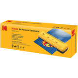 KODAK A4 Laminator with Fast Warm-Up & One-Touch Operation – Home, School & Office Use, Yellow/Black