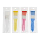 Envie Colourful Paintbrush Style Foundation Brush MX04 – Reusable Makeup Brush, Yellow