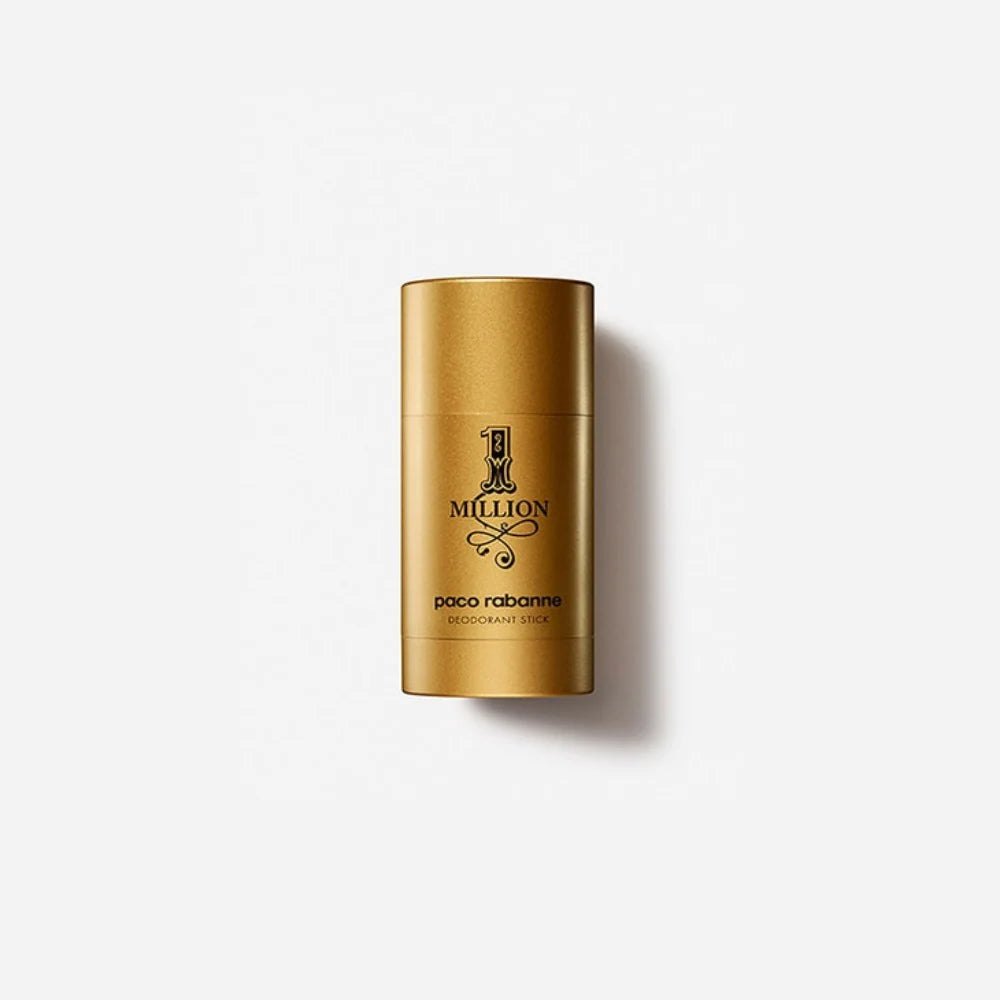 Paco Rabanne 1 Million Deodorant Stick 75ml – Long-Lasting Freshness, Alcohol-Free Men's Fragrance