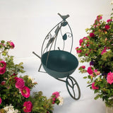 AcaciaHome 36cm Rust-Resistant Metal Garden Planter