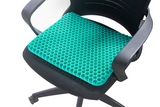 CloudSit Honeycomb Airflow Seat Cushion – Back and Spine Support, Blue