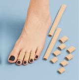 Avilo Reusable Gel Toe Tubes Set of 2 – Soft Cushioning Protection for Corns, Blisters and Calluses