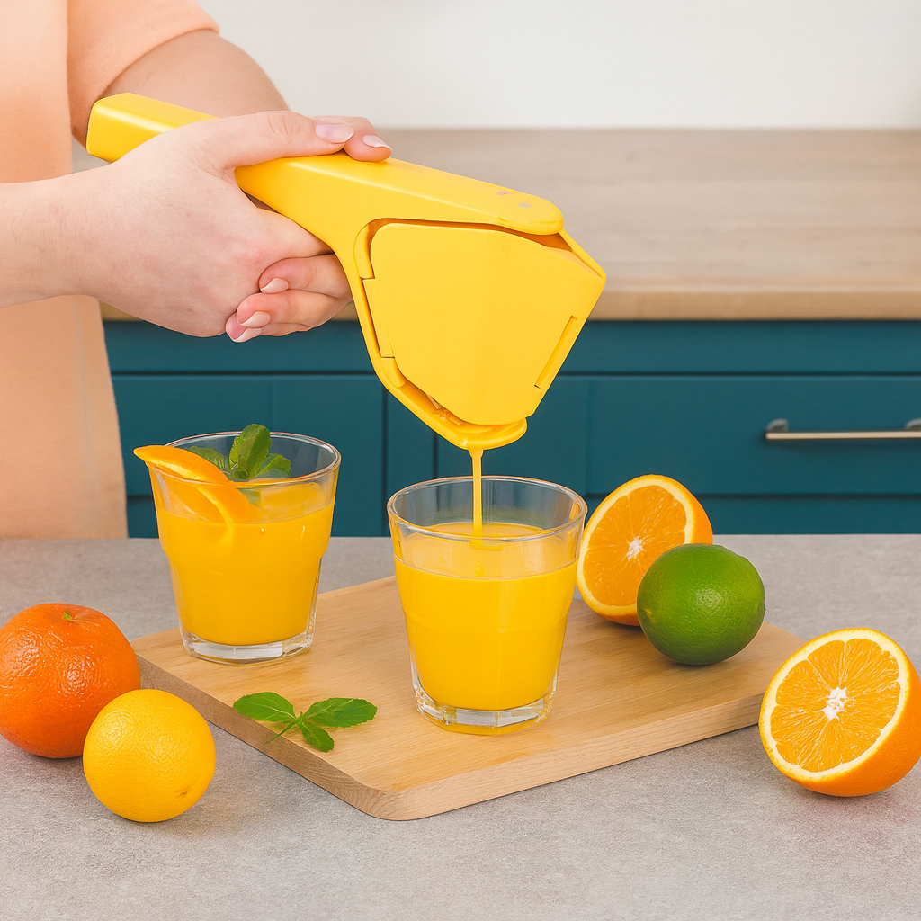 Avilo Easy Squeeze Hand Held Fruit Juicer – Fresh Juice Every Day